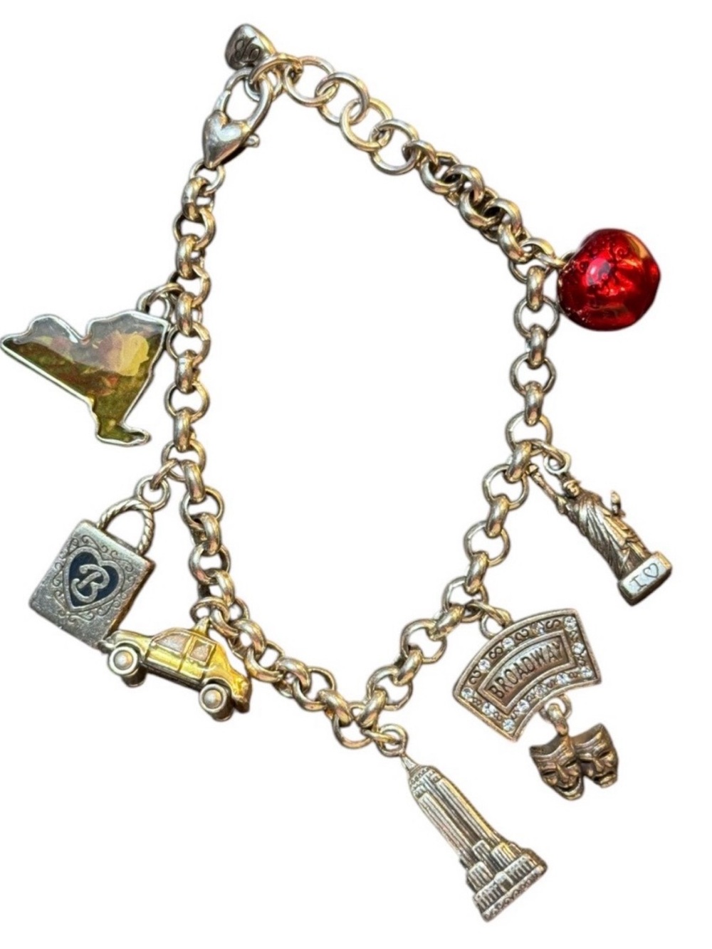 Brighton New York Charm Bracelet NWT